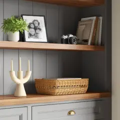 Artificial Boxwood Plant - Threshold&trade;: Indoor Faux Greenery, Melamine Pot, Tabletop Decor, 4.3" Height
