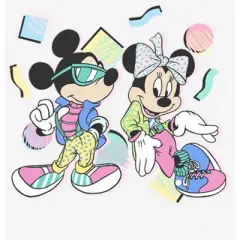 Women's Mickey & Friends Retro Minnie and Mickey Mouse T-Shirt