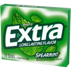 Extra Spearmint Sugar-Free Chewing Gum - 15ct