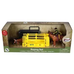 Big Country Toys 1/20 Scale Steer Roper Set 488