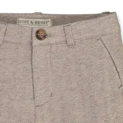 Hope & Henry Boys' Fleece Suit Pant, Kids