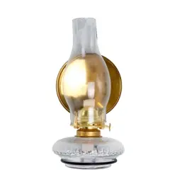 Solid Brass 6 1/2" Reflector for French Alps Brass Oil Lamps