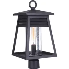 Craftmade Lighting Becca 1 - Light Post Light in  Textured Black
