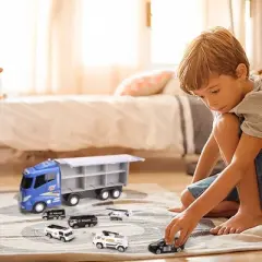 Fun Little Toys Police Car Toys with Lights and Sirens