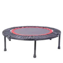 BestParts 40" Mini Fitness Trampoline &ndash; Indoor Rebounder for Adults & Kids with Safety Pad