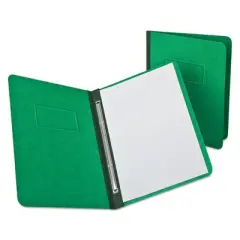 Oxford Heavyweight PressGuard and Pressboard Report Cover w/Reinforced Side Hinge - 8.5" x 11" - Light Green