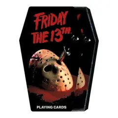 NMR Distribution Friday the 13th Premium Coffin Shaped Playing Cards