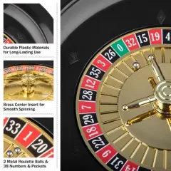 Trademark Games 10-Inch Roulette Wheel with Balls