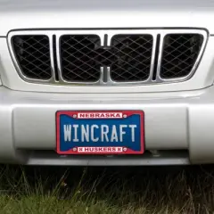 NCAA Nebraska Cornhuskers Colored License Plate Frame