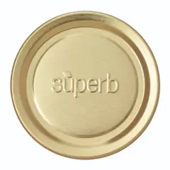 Superb Sealing Solutions Canning Lids, Mason Jar Regular or Wide Mouth Lid Toppers Fit Ball and Kerr Jars, 12 Count