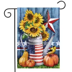 Briarwood Lane Fall Garden Flag 12x18 For Outdoor American Autumn Farmhouse For Fall Garden Flag Flags For Outside