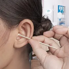 Dukal 9013 Cotton Tipped Applicators Swabsticks Wood Shaft 3 in. (2 Pack) (Box of 100)