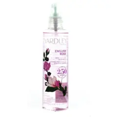 Yardley English Rose Moisturising Body Mist, 6.8 oz