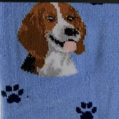 Novelty Socks 15.25" Beagle Socks Premium Quality E & S Pet  -  Socks