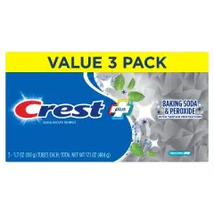 Crest Cavity & Tartar Protection Baking Soda & Peroxide Toothpaste - 5.7oz/3pk