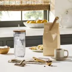 3pc Stainless Steel Coffee Scoop and Clips Copper Finish - Hearth & Hand&trade; with Magnolia