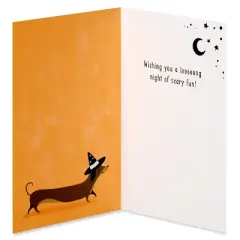 Halloween Card Happy Hallow-wiener