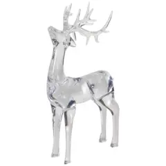 Northlight Standing Acrylic Deer Christmas Decoration - 15"