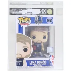 Funko Dallas Mavericks NBA POP Vinyl Figure | Luka Doncic (Alternate) Graded AFA 9.0