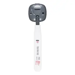 OXO Digital Instant Read Thermometer: Quick Read Cooking Tool, Stainless Steel, -22 to 302&deg;F, Includes Storage Sleeve