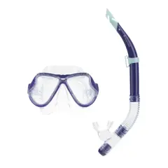 Hawaii Divers Beluga Jr Snorkel Combo &ndash; Purple | Ages 8+