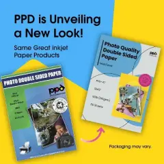 PPD Matte Double Sided Photo Paper (Brochure Paper) 13x19 50 sheets 210 gsm for Inkjet Printers