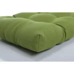 Outdoor 2-Piece Wicker Seat Cushion Set - Forsyth Solid - Pillow Perfect
