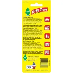 Little Trees 3pk Supernova Air Freshener: Rain Scent, Car Freshener, Disposable, Gold & Black