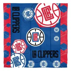 NBA Los Angeles Clippers Hexagon Comforter Set