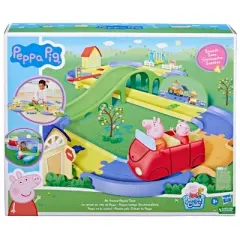 Peppa Pig All Around Peppa's Town Set with Adjustable Track