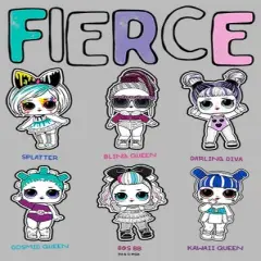 Girl's L.O.L Surprise Fierce Squad Portraits T-Shirt