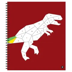 Brain Games - Sticker by Letter: Dinosaurs - Publications International Ltd & Brain Games & New Seasons (Sticker Puzzles - Kids Activity Book)
