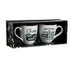 Evergreen New York Jets, Ceramic Cup O'Java 17oz Gift Set