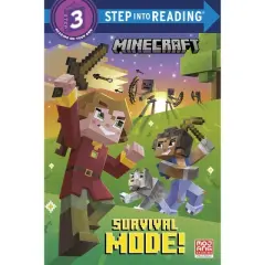 Survival Mode! (Minecraft) - (Step Into Reading) by Nick Eliopulos (Paperback)