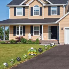 Big Dot of Happiness Lax to the Max Lacrosse Yard Sign and Outdoor Lawn Decorations Party Yard Signs Set of 8