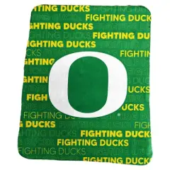 NCAA Oregon Ducks Classic Throw Blanket