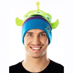 Disney Toy Story Pizza Planet Aliens Beanie 3D Character Design Costume Hat Multicoloured