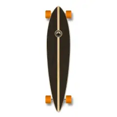 Yocaher 40" Complete Pintail Longboard Skateboard - Spirit Wolf