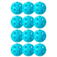 Franklin Sports X-26 Indoor Pickleballs Blue - 12pc
