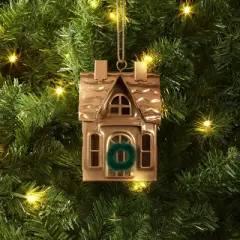 Christmas Bronze Finish 2 Chimney House Ornament - Wondershop&trade;