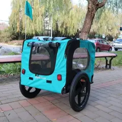 Gulches Pet Strollers: Yellow Bicycle Pet Cart for Small and Medium Pets