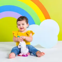 Bright Starts Sparkle & Shine Taggies Unicorn