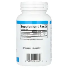 Natural Factors Vitamin D3, 125 mcg (5,000 IU), 240 Softgels