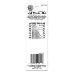 Shoe Gear Flat Sport Shoe Laces - Black 36": Polyester Shoelaces, 0.05" Width, Shoe Accessories, 1 Pair