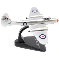 Gloster Meteor F3 Jet Fighter 5897 M, RAF Hednesford, Staffordshire, England 1/72 Diecast Model Airplane by Oxford Diecast