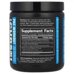 JNX Sports The Curse!&reg;, Pre-Workout, Blue Raspberry, 8.8 oz (250 g)