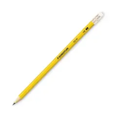 Staedtler Woodcase Pencil, HB (#2), Black Lead, Yellow Barrel, 144/Pack
