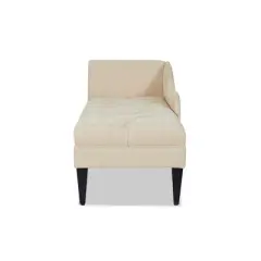 Jennifer Taylor Home Harrison Tufted Roll Arm Chaise Lounge