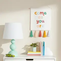 10oz 'Come as you are' Kids' Wall Decor with Tassels - Pillowfort&trade;