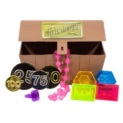 Swimline 5.5" Sunken Treasure Chest Swimming Pool Dive Game Set - Brown